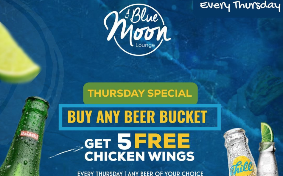 BLUE MOON LOUNGE THURSDAY SPECIAL
