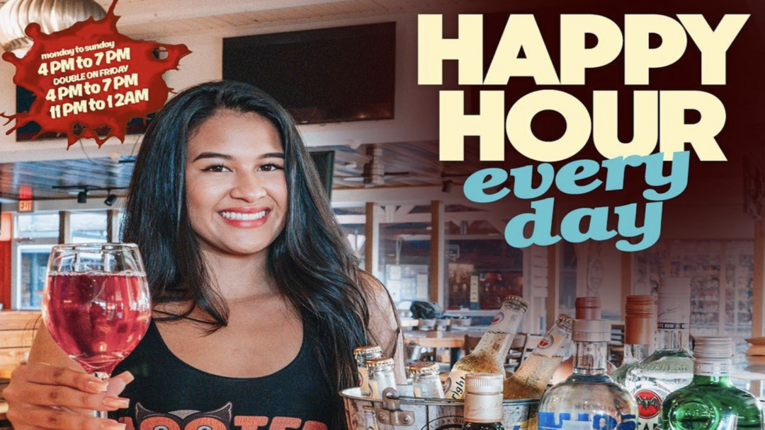 HOOTERS HAPPY HOUR EVERYDAY